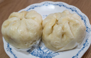 妻の自家製肉饅